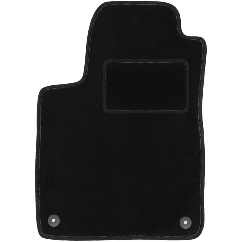 Tapis conducteur noir pour : Peugeot RCZ coupé (2010-2015)