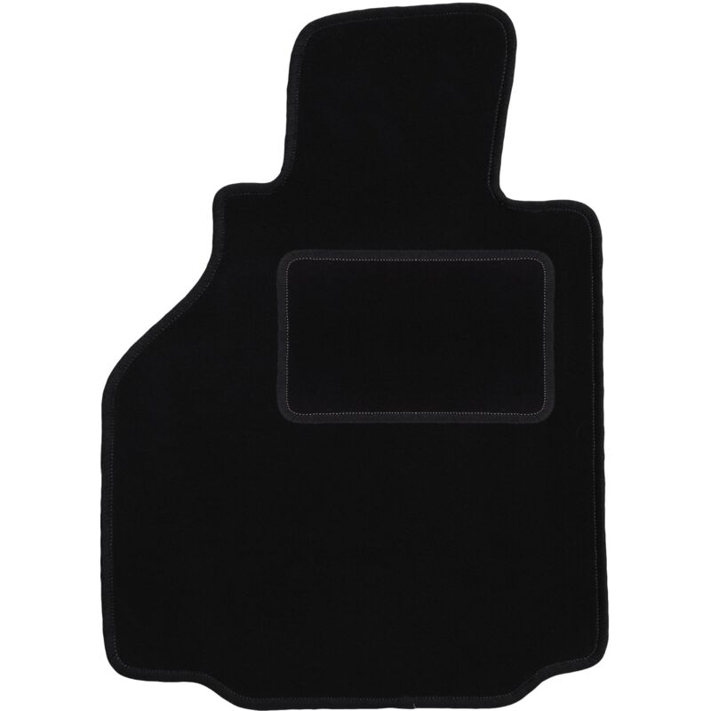Tapis conducteur noir pour : Porsche Boxster (type 986) coupé, cabriolet (1997-2004)