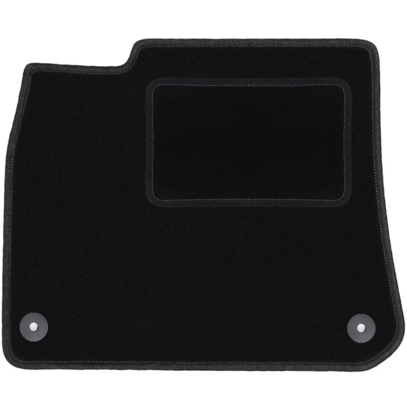 Tapis conducteur noir pour : Porsche Cayenne III SUV (2018-)