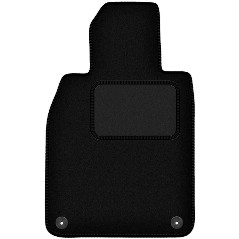 Tapis conducteur noir pour Porsche Cayman 982 roadster (2016-)