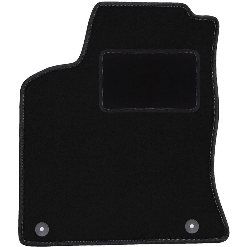 Tapis conducteur noir pour : Porsche Macan SUV (2013-)