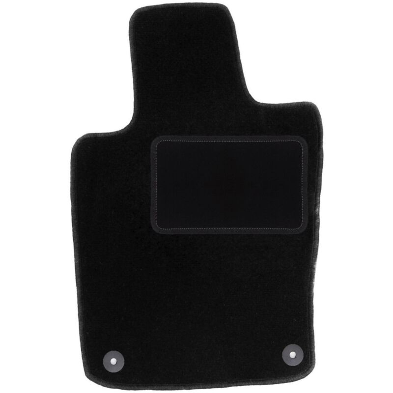 Tapis conducteur noir pour Porsche Panamera fastback (2009-2016)