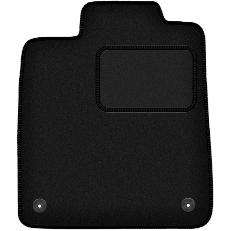 Tapis conducteur noir pour : Porsche Taycan berline (2020-)