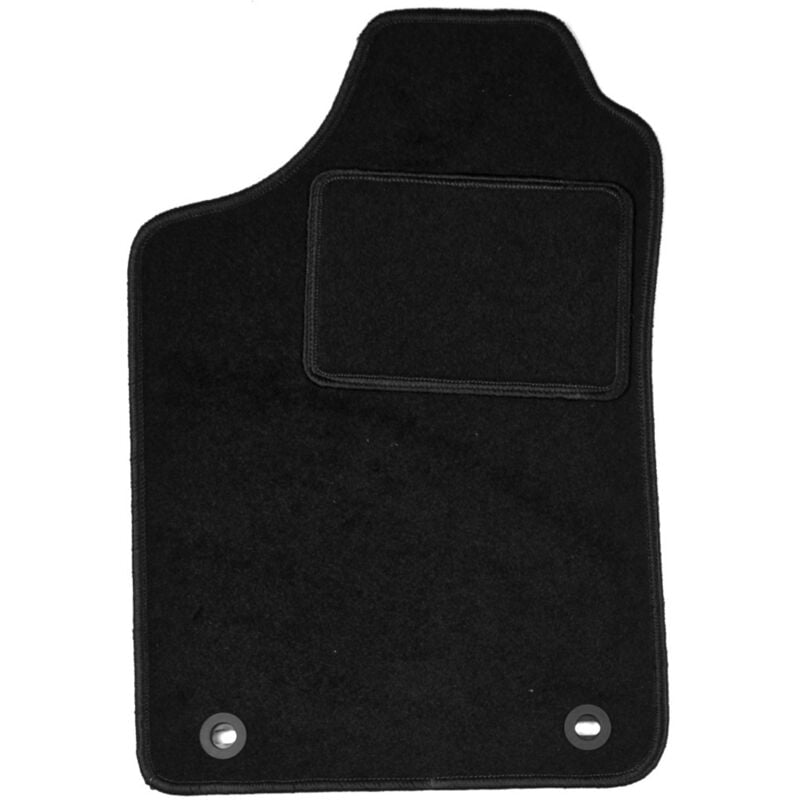 Tapis conducteur noir pour : Renault 19 cabriolet, berline, berline, chamade (1988-1996)
