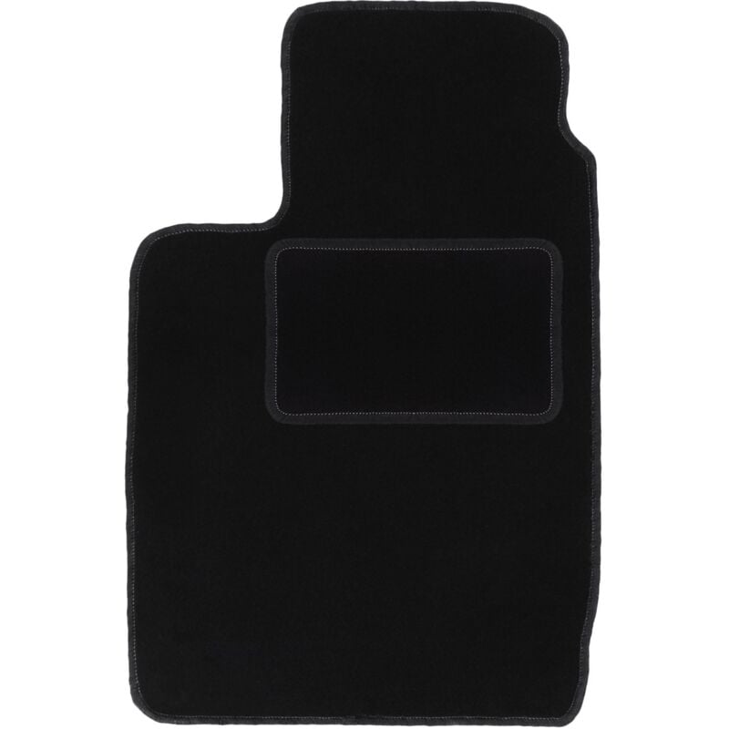 Tapis conducteur noir pour : Renault Clio II berline (1998-2005)