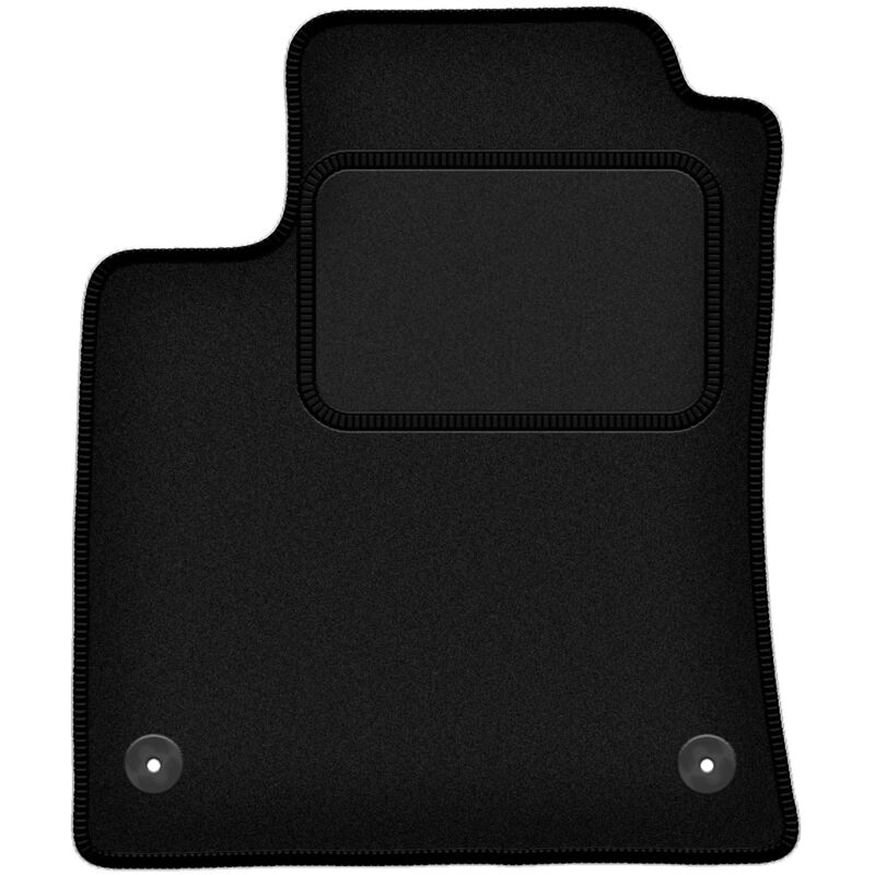 Tapis conducteur noir pour : Renault Clio V berline (2019-)