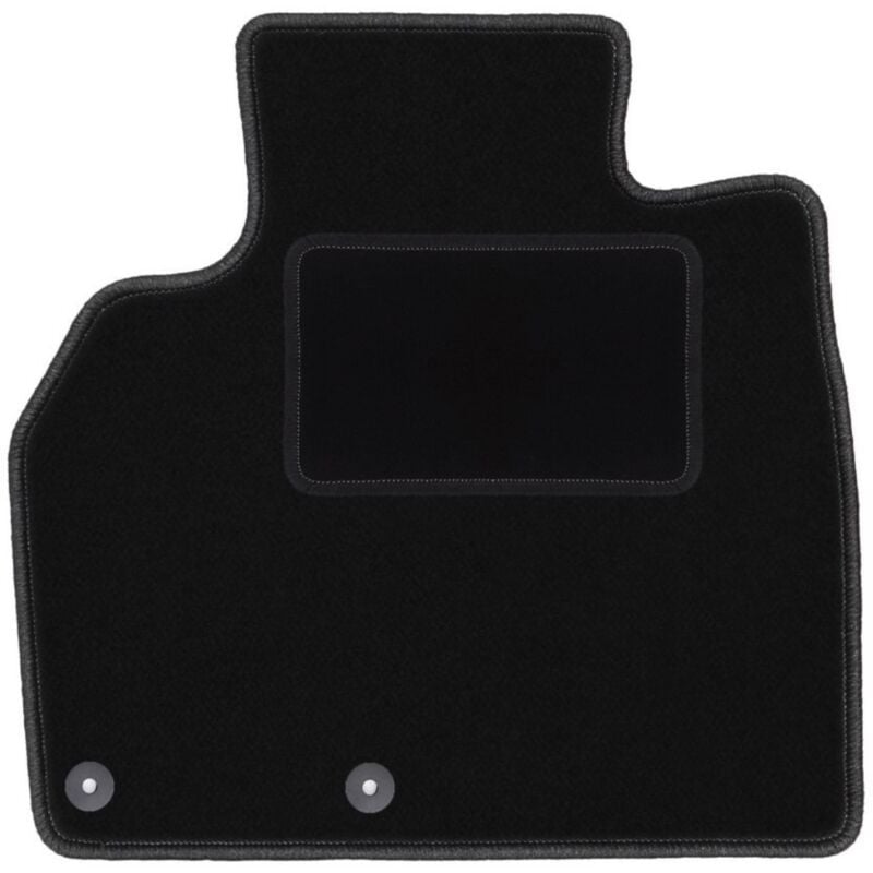Tapis conducteur noir pour Renault Espace IV 7 places (2002-2012)