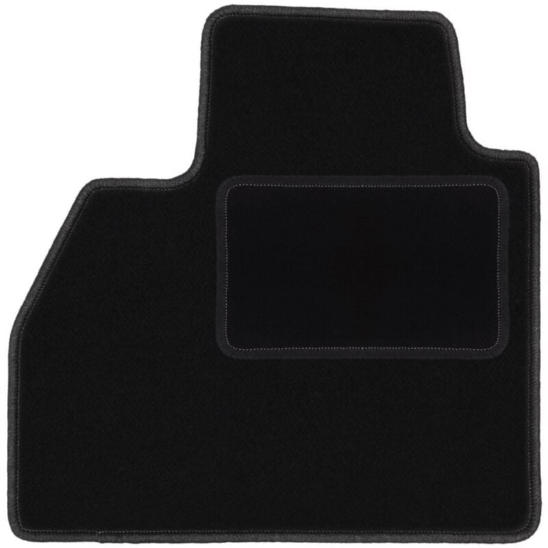Tapis conducteur noir pour : Renault Kangoo II combivan (2013-)