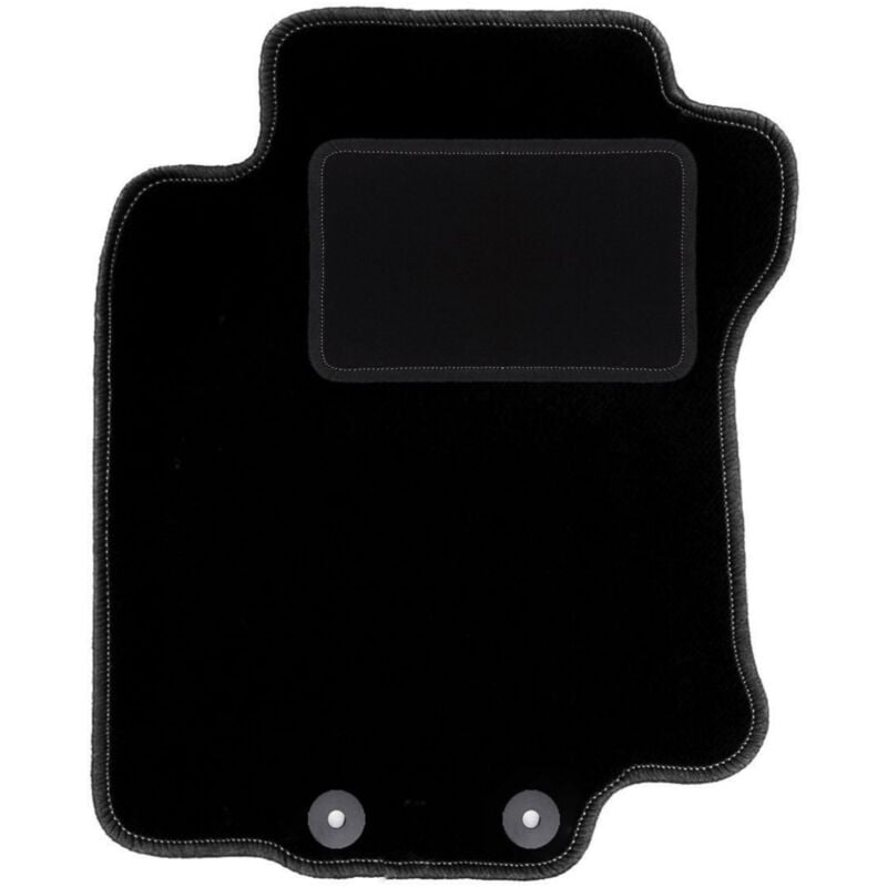 Tapis conducteur noir pour : Renault Koleos II SUV (2016-)