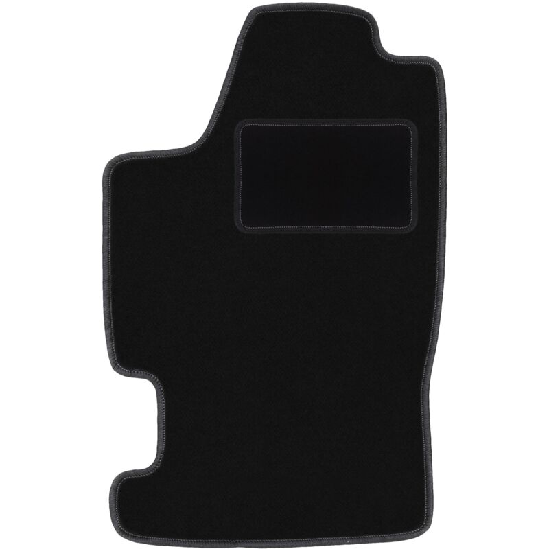 Tapis conducteur noir pour : Renault Laguna I break, liftback (1994-2001)