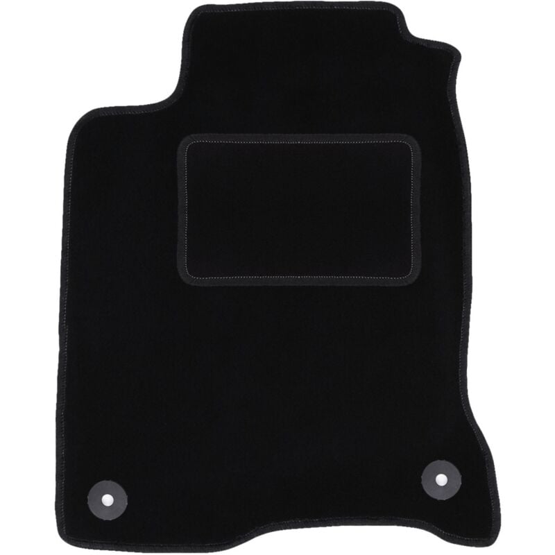 Tapis conducteur noir pour : Renault Laguna III coupé (2007-2015)