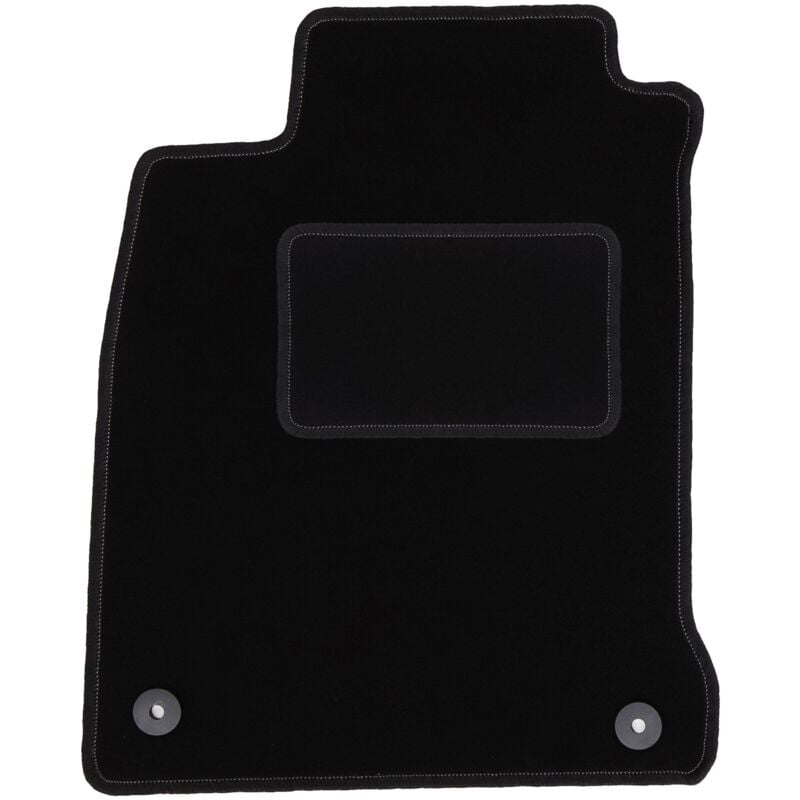 Tapis conducteur noir pour : Renault Laguna III liftback, break (2007-2015)