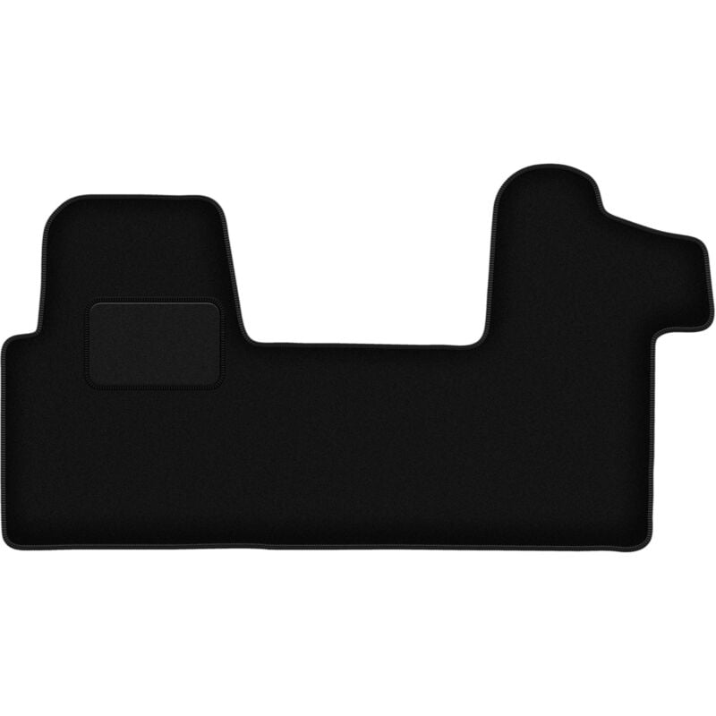 Tapis conducteur noir pour Renault Master II 3 places (2010-)