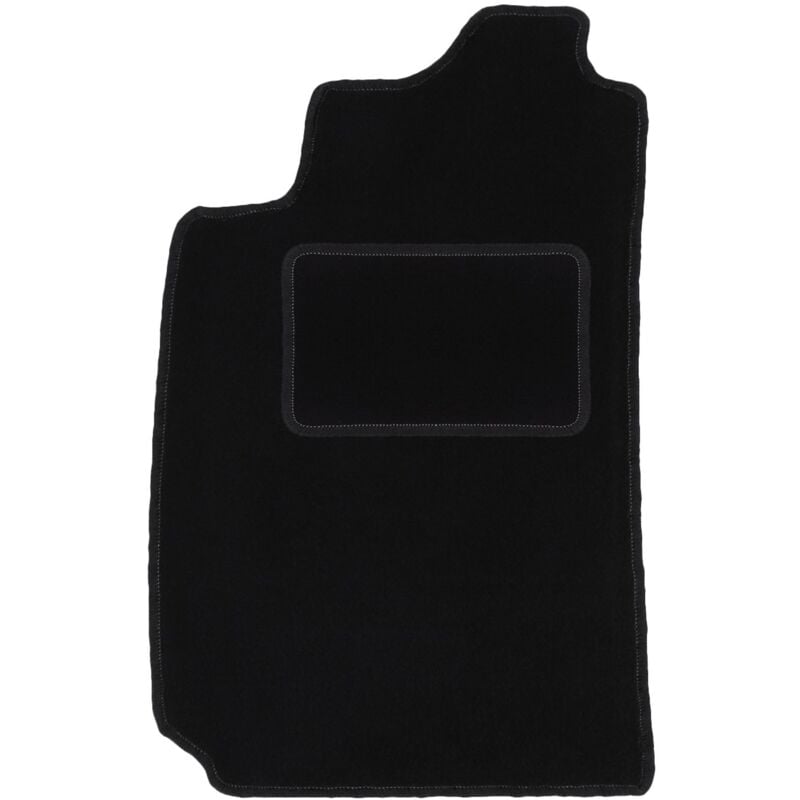 Tapis conducteur noir pour : Renault Megane I berline, classique, hayon, grand tourisme, break (1995-2002)