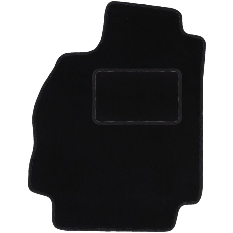 Tapis conducteur noir pour : Renault Megane II berline (2002-2008)
