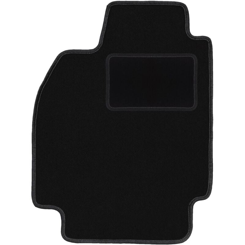 Tapis conducteur noir pour : Renault Megane II CC coupé, cabriolet (2003-2010)