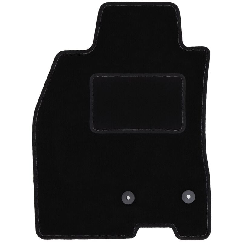 Tapis conducteur noir pour : Renault Megane III berline, coupé, grand tourisme, break (2008-2015)