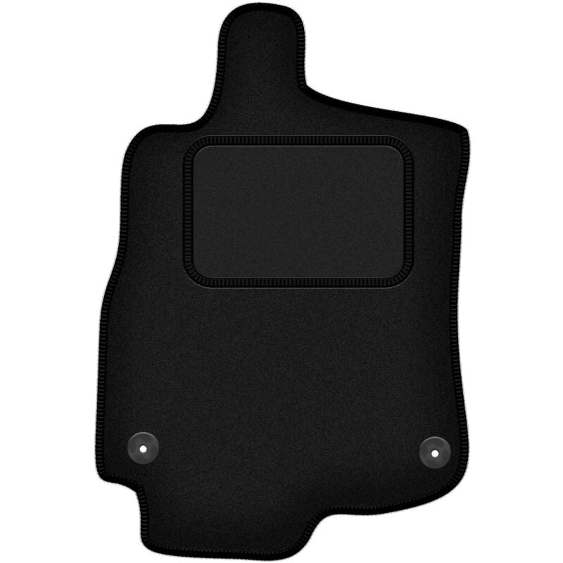 Tapis conducteur noir pour : Renault Megane III cabriolet (2008-2015)