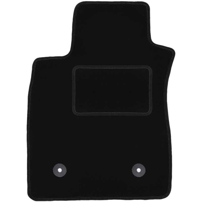 Tapis conducteur noir pour : Renault Thalia II berline (2008-2013)