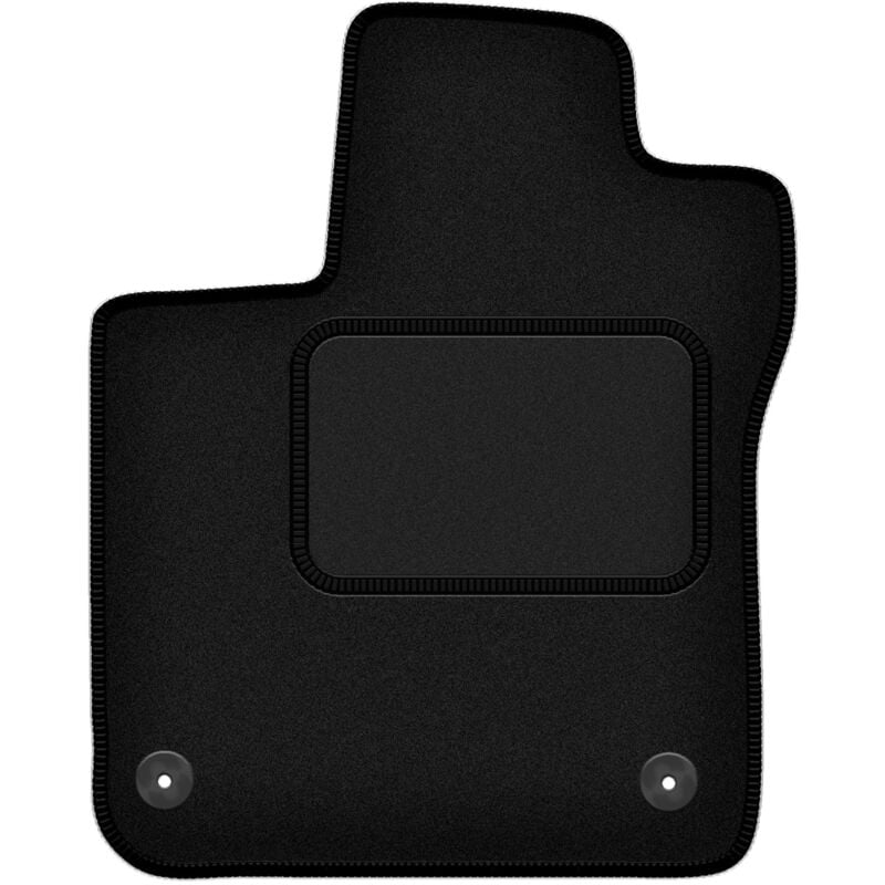 Tapis conducteur noir pour : Renault Twingo III berline (2014-)