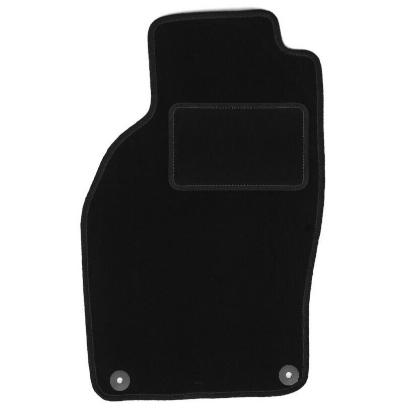Tapis conducteur noir pour Saab 9-3 I cabriolet (1998-2003)