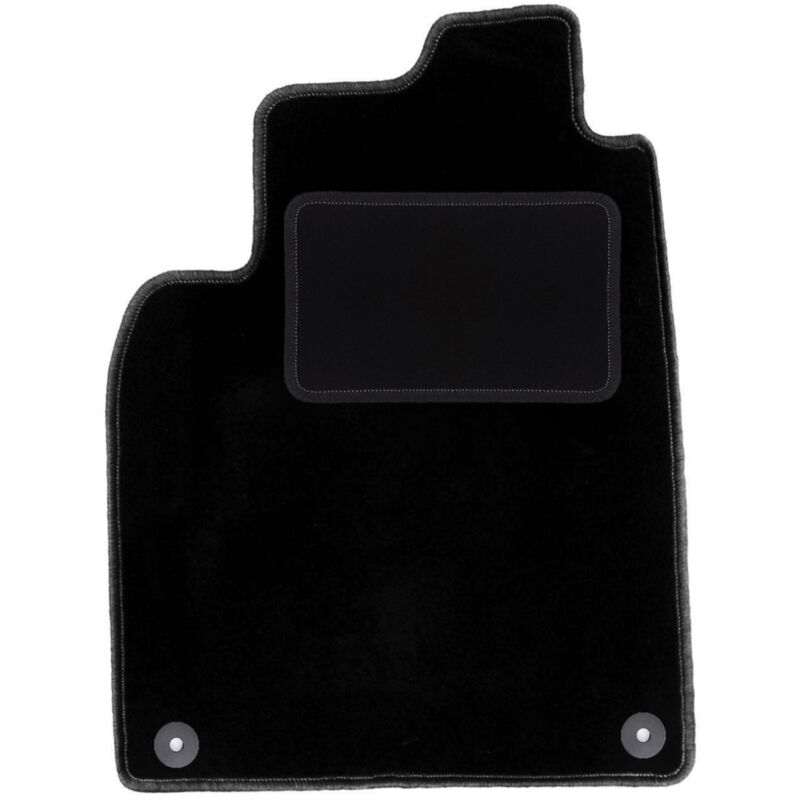 Tapis conducteur noir pour Saab 9-3 II cabriolet (2002-2014)