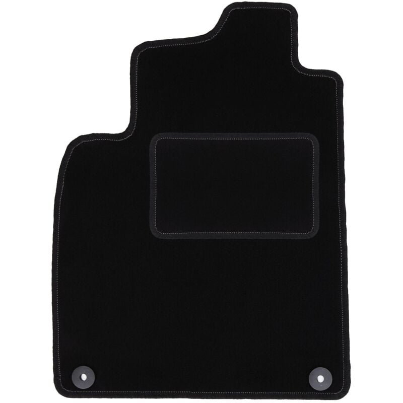 Tapis conducteur noir pour : Saab 9-3 II Y3SF break, berline (2002-2014)