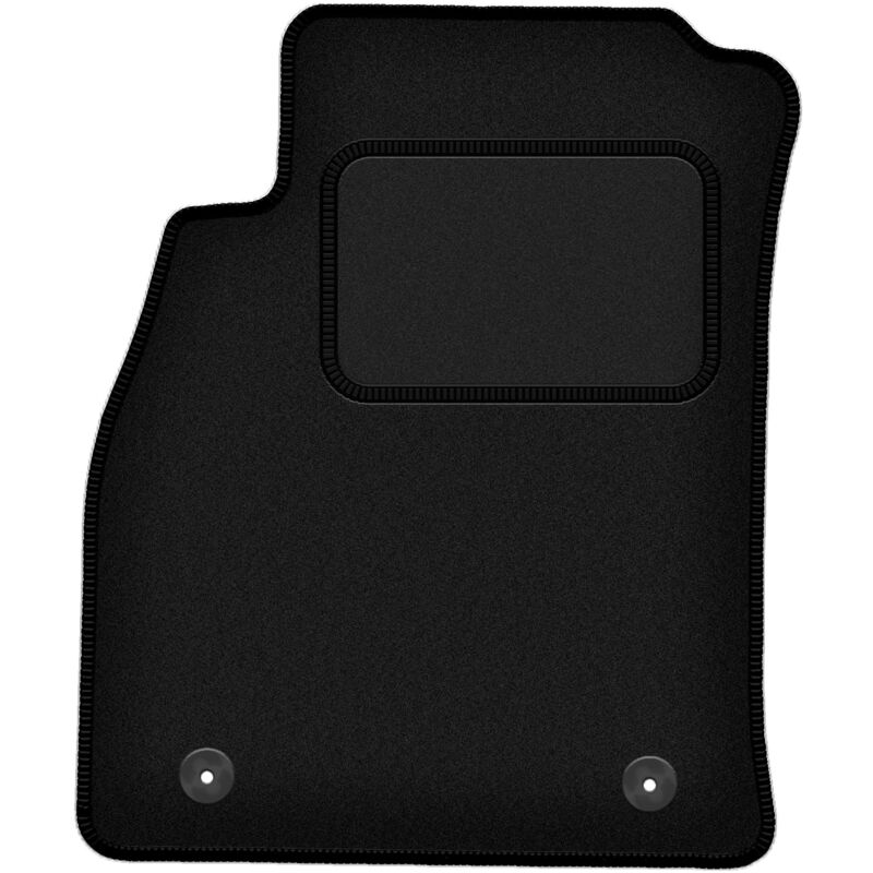 Tapis conducteur noir pour : Saab 9-5 II NG berline, break, liftback, hayon (2010-2012)