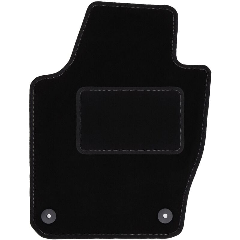Tapis conducteur noir pour : Seat Ibiza IV 6J à hayon, ST, break (2008-2017)