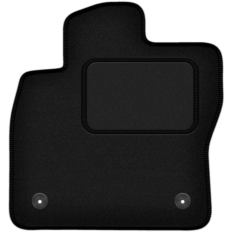 Tapis conducteur noir pour : Skoda Kodiaq 7 places (2016-)