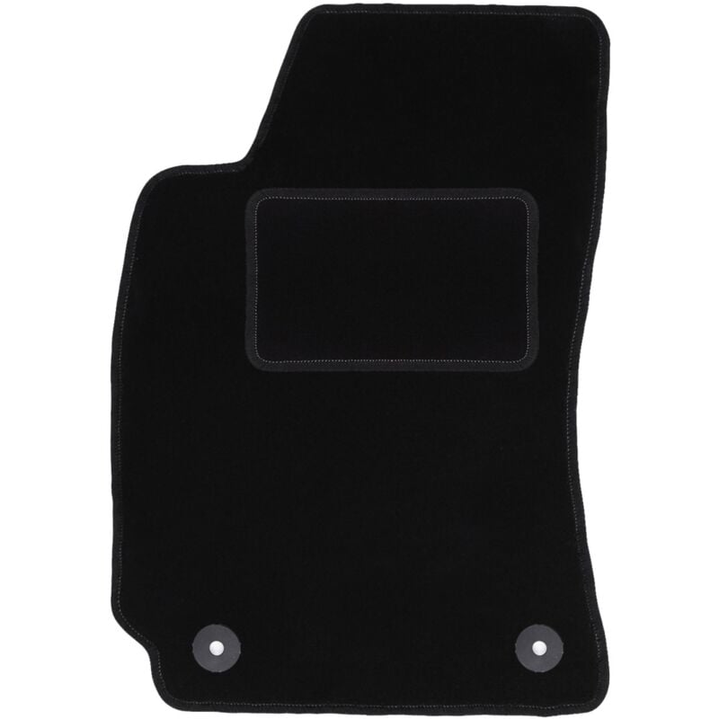 Tapis conducteur noir pour : Skoda Superb I berline (2001-2008)