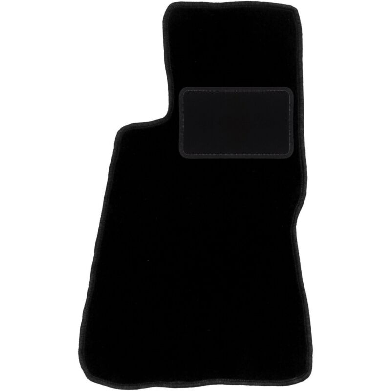 Tapis conducteur noir pour : Smart Roadster roadster (2002-2005)