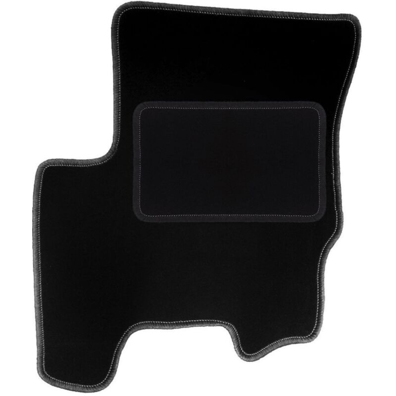 Tapis conducteur noir pour: SsangYong Korando II (KJ) SUV (1998-2006)