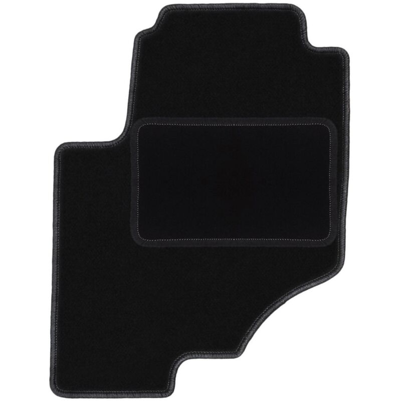 Tapis conducteur noir pour : SsangYong Rexton II SUV (2017-)