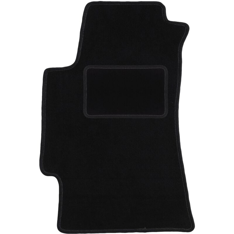 Tapis conducteur noir pour : Subaru Impreza II GD berline, break (2000-2007)