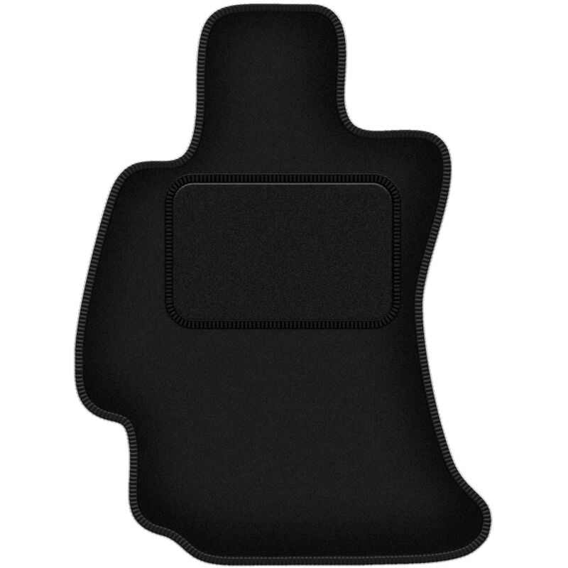 Tapis conducteur noir pour : Subaru Legacy V berline, break (2009-)