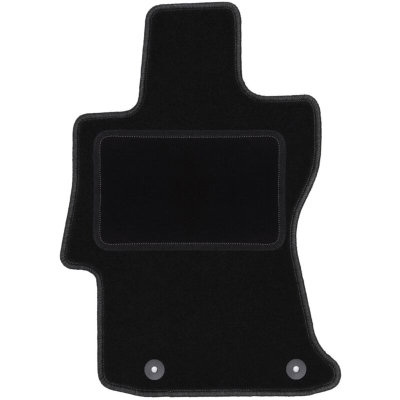Tapis conducteur noir pour : Subaru XV II SUV (2019-)