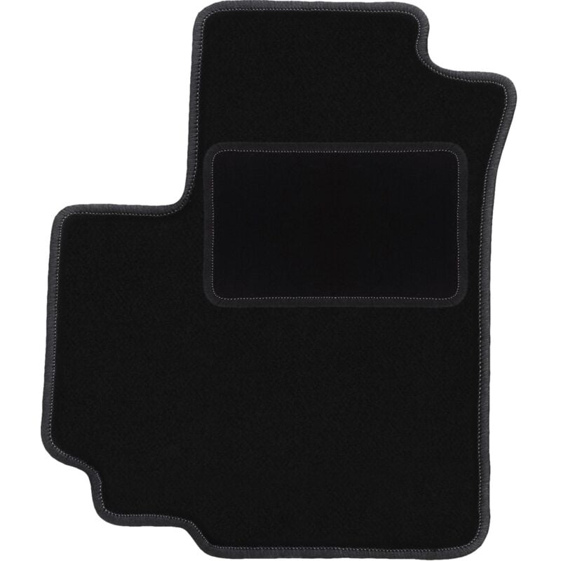 Tapis conducteur noir pour : Suzuki Swift V 5D à hayon (2010-2016)