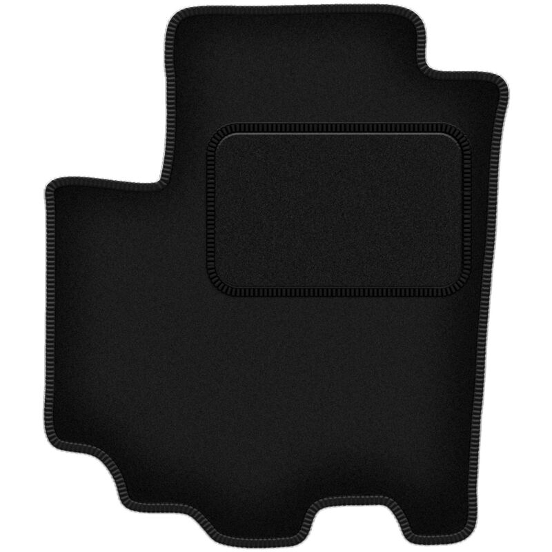 Tapis conducteur noir pour : Suzuki SX-4 S-Cross FL crossover (2018-)