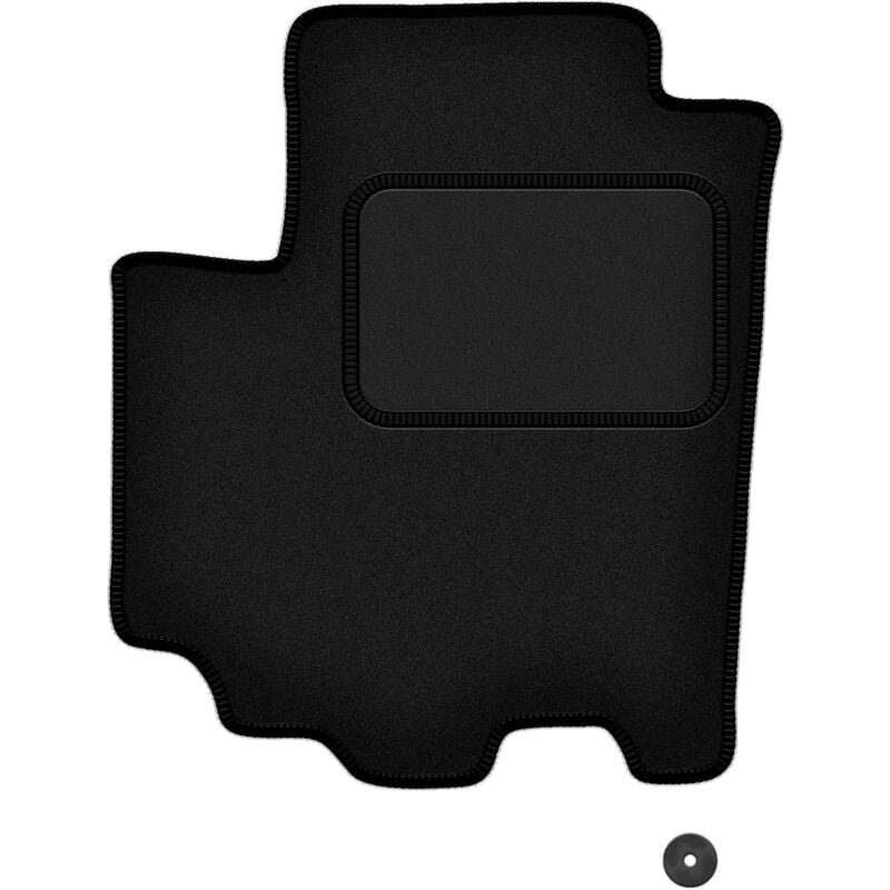Tapis conducteur noir pour : Suzuki Vitara II FL SUV (2018-)