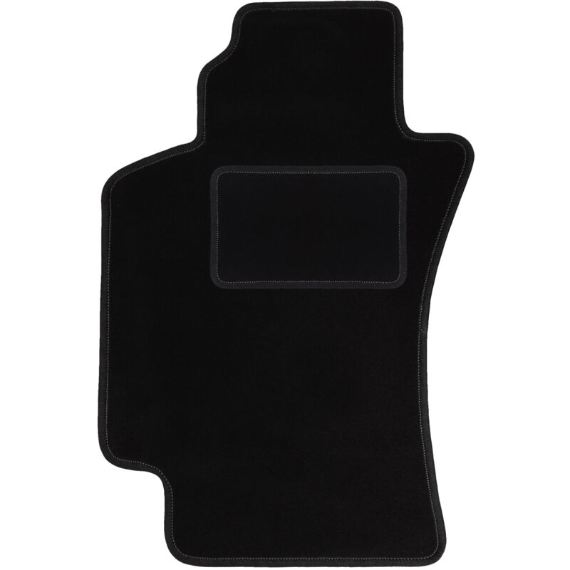 Tapis conducteur noir pour : Toyota Avensis I T22 berline, break, liftback, hayon (1997-2003)