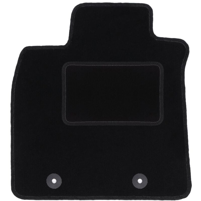 Tapis conducteur noir pour : Toyota Avensis III T27 break, liftback, berline (2009-2018)