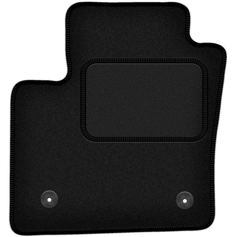 Tapis conducteur noir pour : Toyota C-HR crossover (2016-)