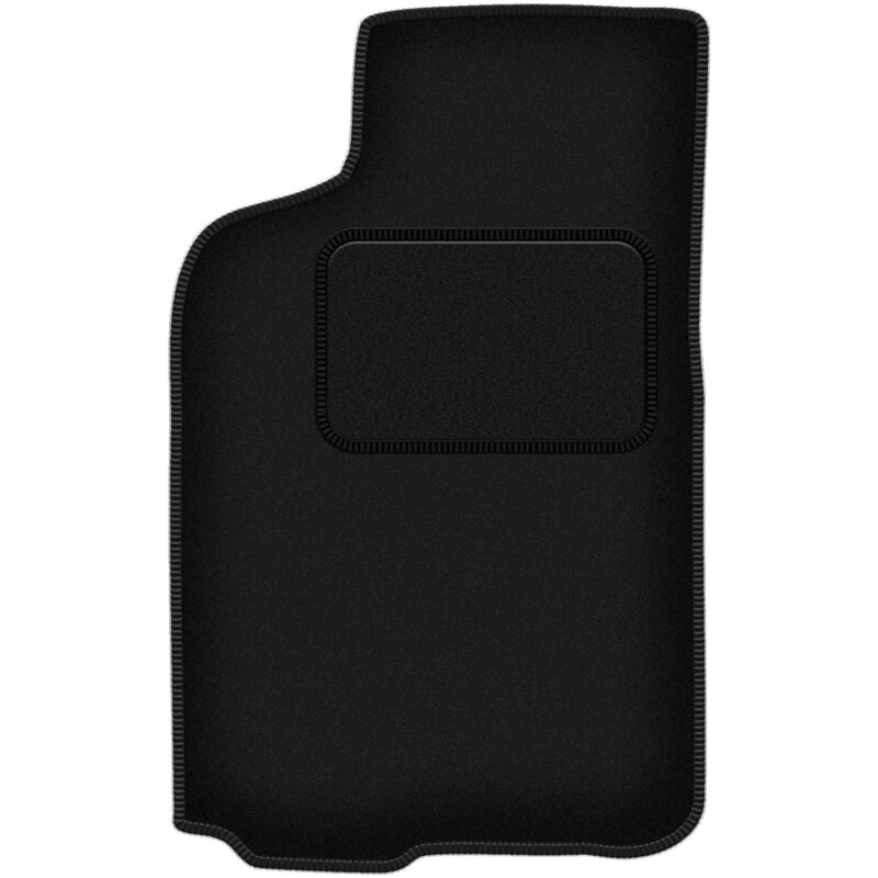 Tapis conducteur noir pour : Toyota Camry V20 II berline (1986-1991)