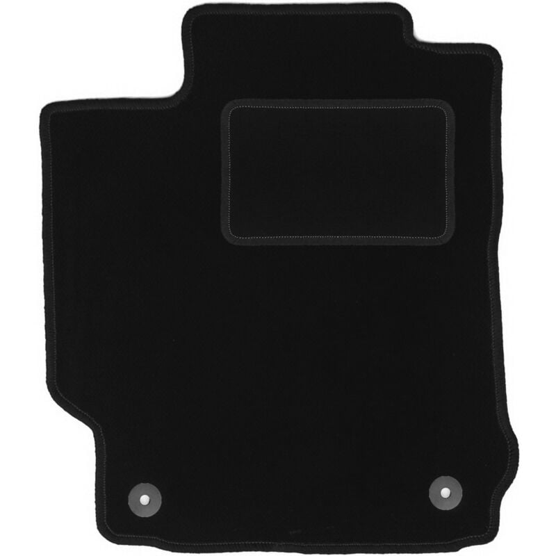 Tapis conducteur noir pour : Toyota Camry VIII XV50 berline (2011-2018)