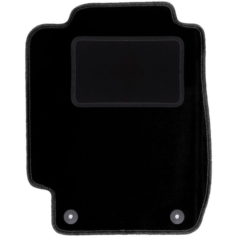 Tapis conducteur noir pour : Toyota Corolla E10 à hayon, break, berline (1992-1997)