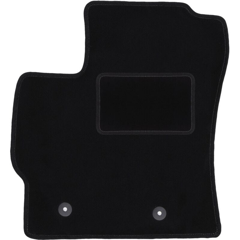 Tapis conducteur noir pour : Toyota Corolla E14/E15 break, berline (2007-2012)