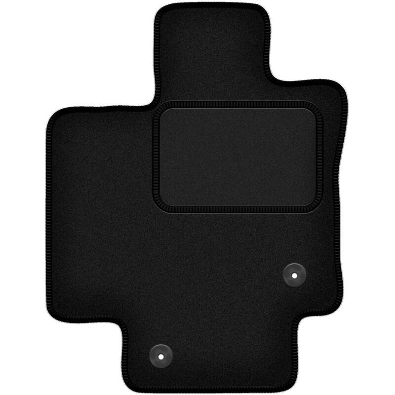 Tapis conducteur noir pour : Toyota Highlander IV SUV (2021-)