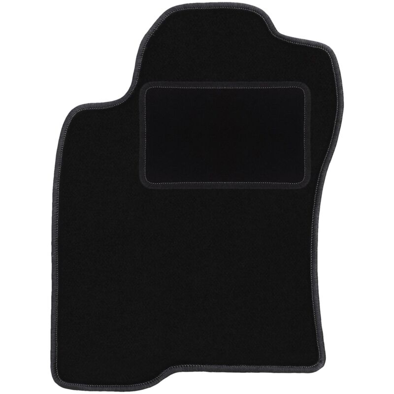 Tapis conducteur noir pour : Toyota Land Cruiser J120 5 portes (2002-2009)