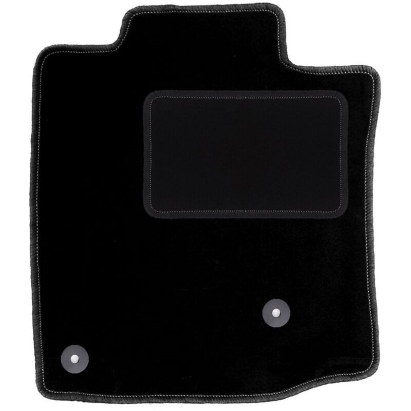 Tapis conducteur noir pour : Toyota Land Cruiser J150 tout-terrain (2009-)